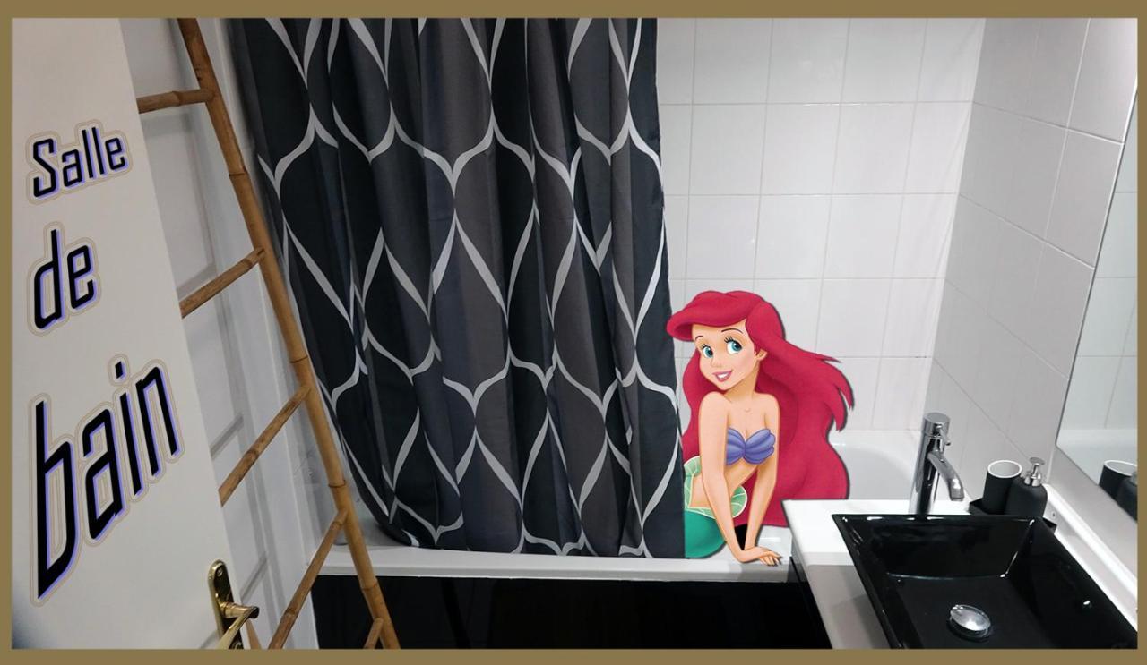 Appartement Avec Salle De Jeux Privee,10Min De Disney Transport En Commun 6 Couchages Chanteloup-en-Brie Exterior foto